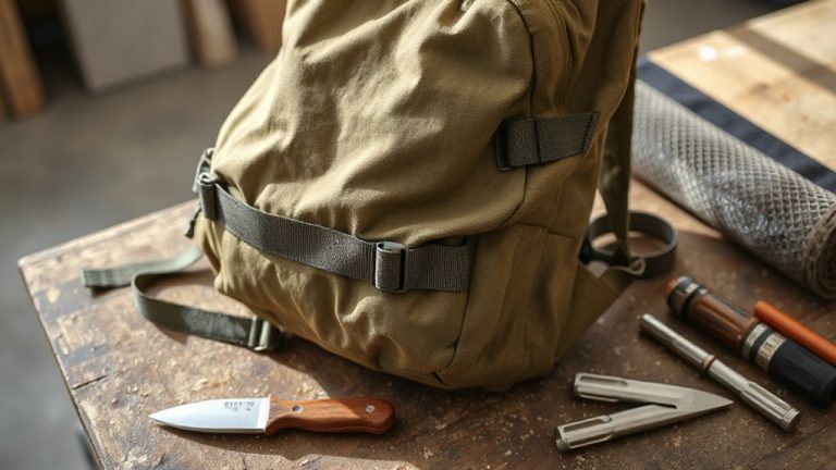add drainage vents to backpacks