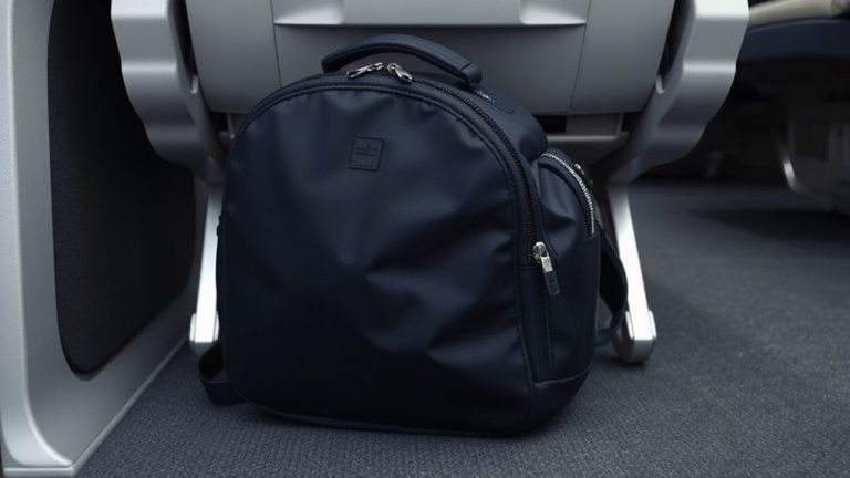 airplane seat friendly backpacks