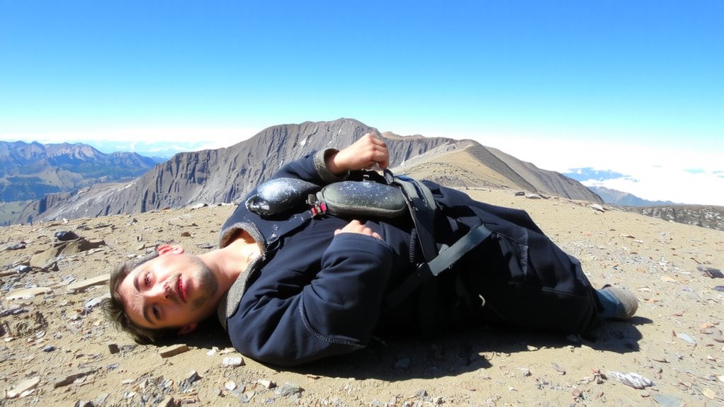 airway collapse unconscious hiker