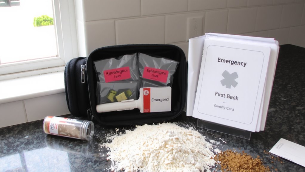 allergy safe emergency food prep