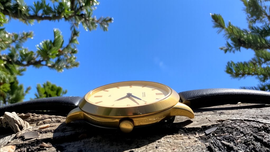 analog watch sun navigation