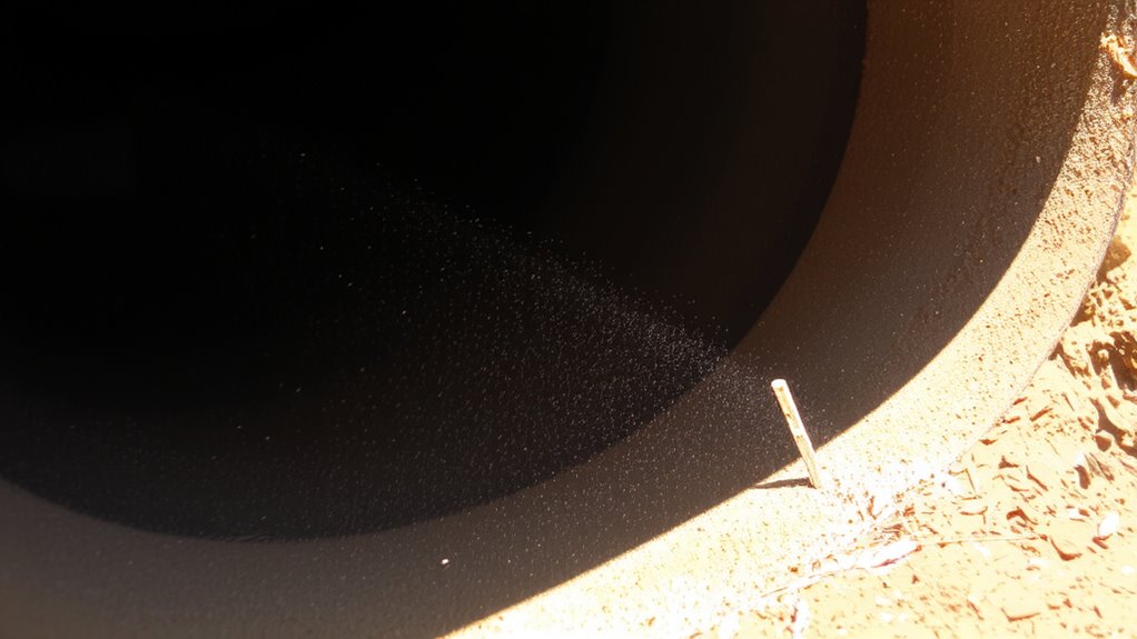 antistatic liners reduce dust