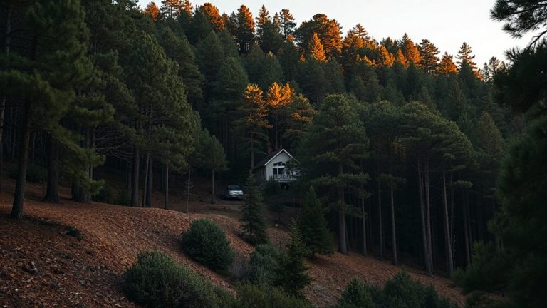 assess roof and vegetation