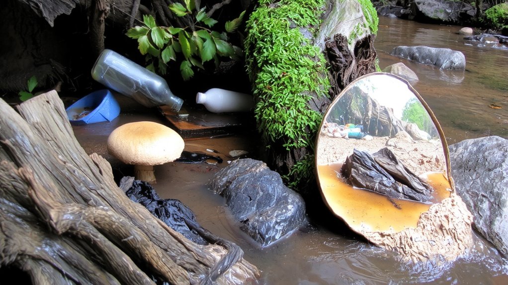 avoid flood contaminated foraging zones
