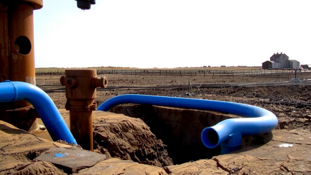 back siphonage causes well contamination