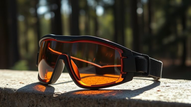 ballistic goggles with clear vision