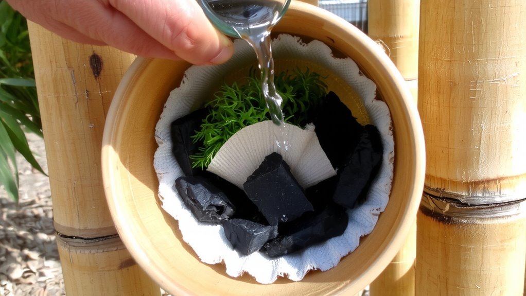 bamboo charcoal moss filter