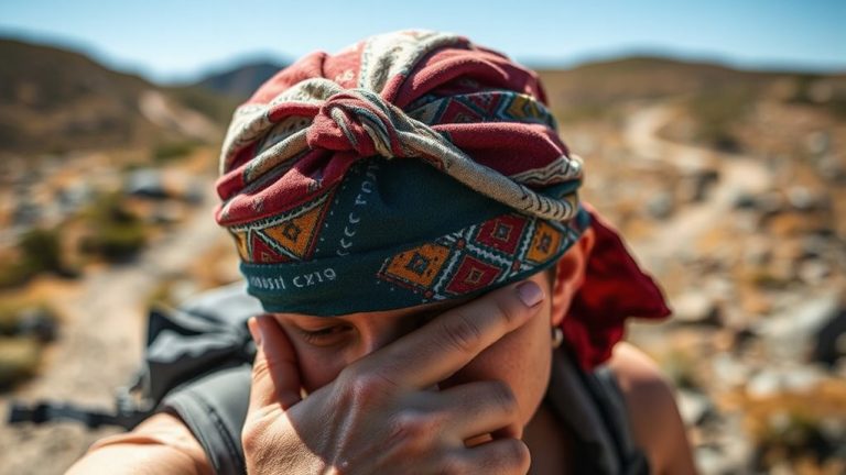 bandanas for hiking comfort