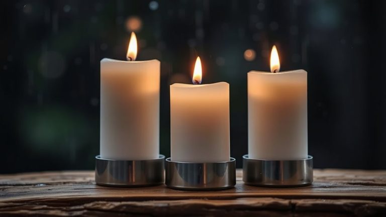 best emergency storm candles