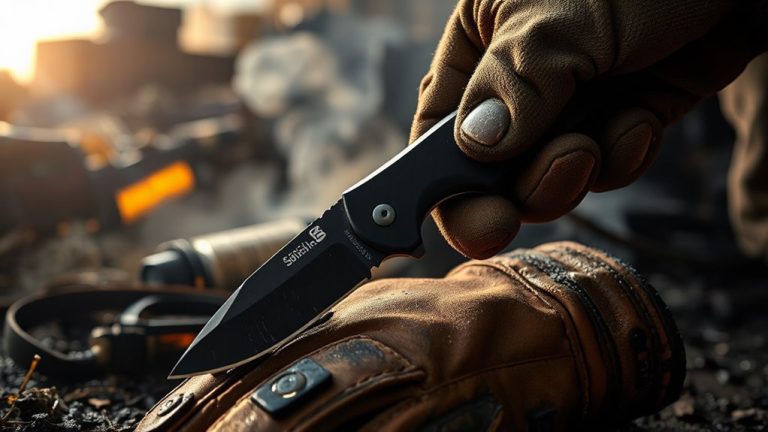 best knives for firefighters