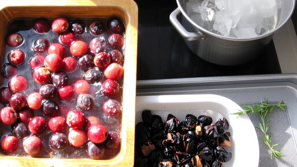 blanch or soak for better texture and flavor