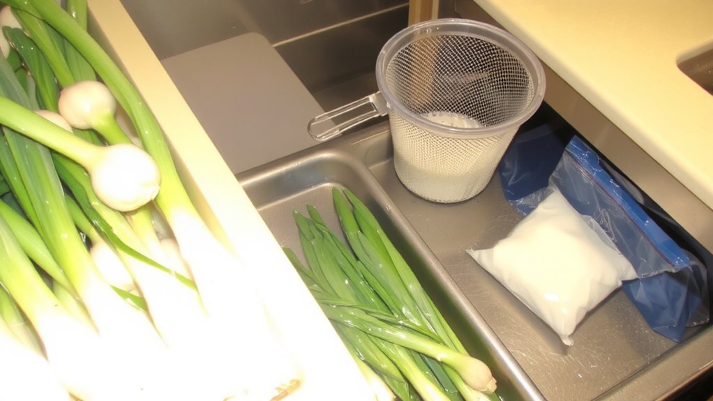 blanch to preserve flavor