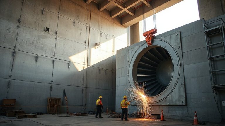 blast resistant water storage vault