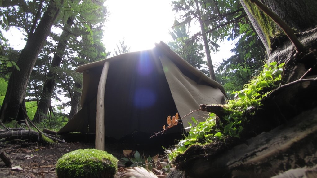 blend into natural terrain