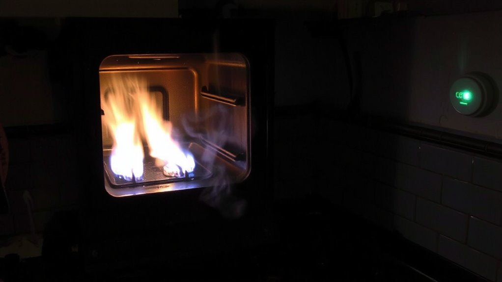 blue flame prevents carbon monoxide