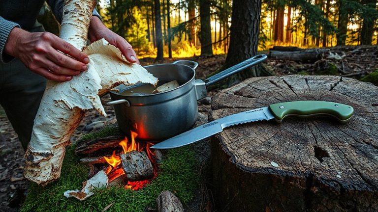 boil birch bark extract