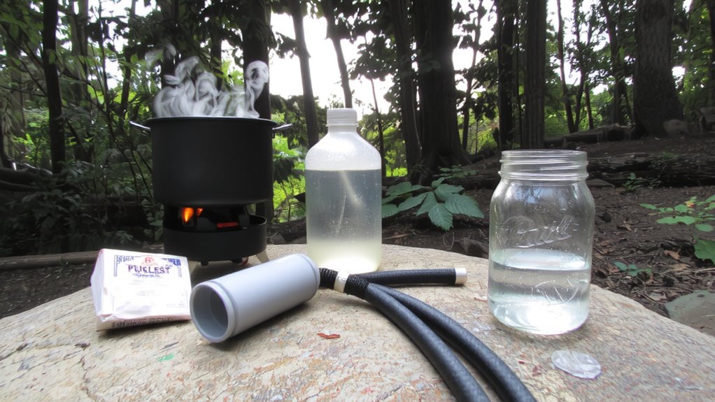 boil water but filter