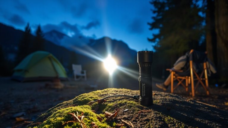 bright 18650 flashlights for campsites