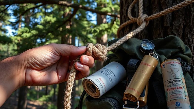 bug out knot tying preparedness