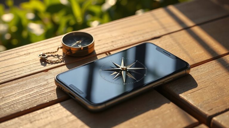 calibrate smartphone digital compass backup