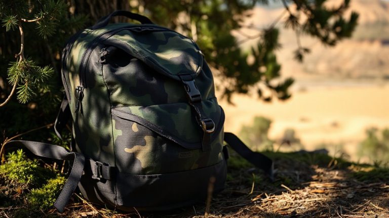 camouflage pack for terrain