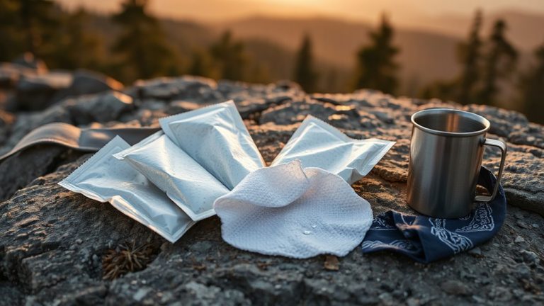 camping body wipes freshness