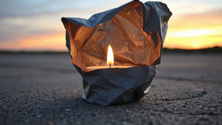 candle duct tape windproof flame