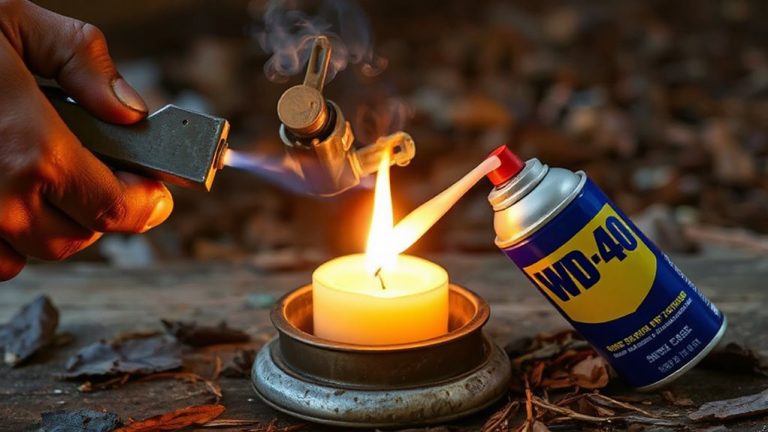 candle wd 40 rapid ignition