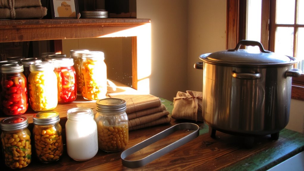 canning for long term survival