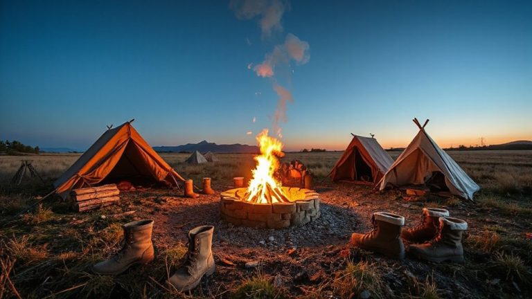 central hearth for survival