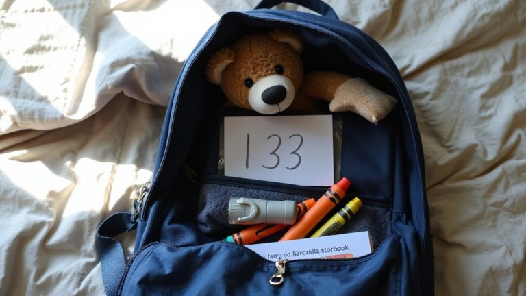 child s emergency backpack essentials