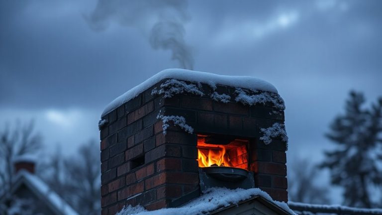 chimney fire winter risks