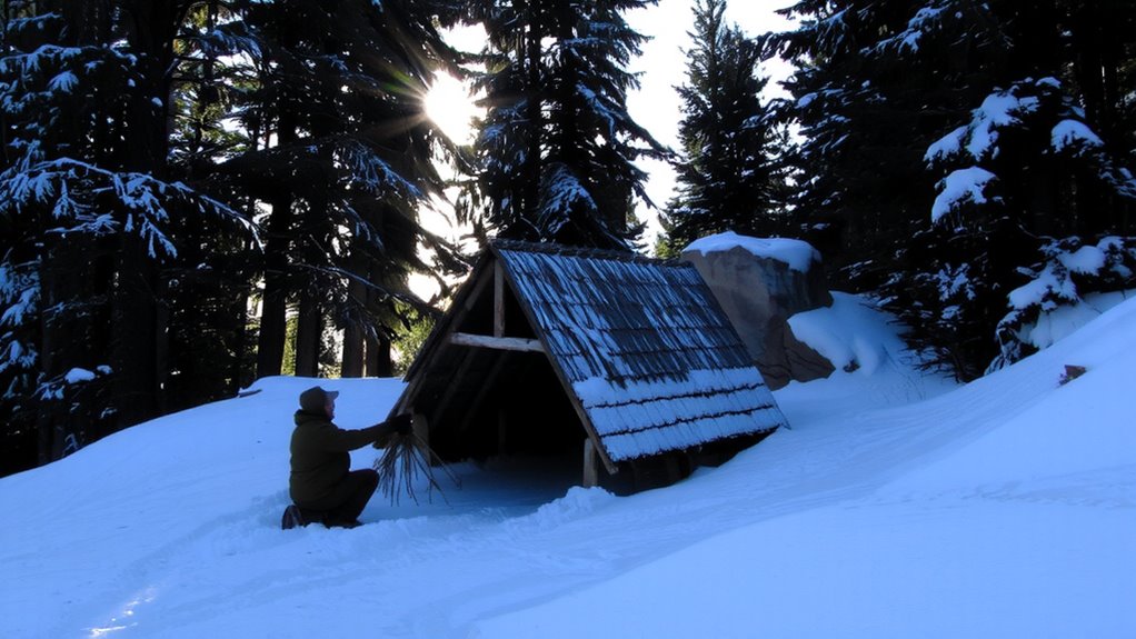 choose high sheltered sunny spots