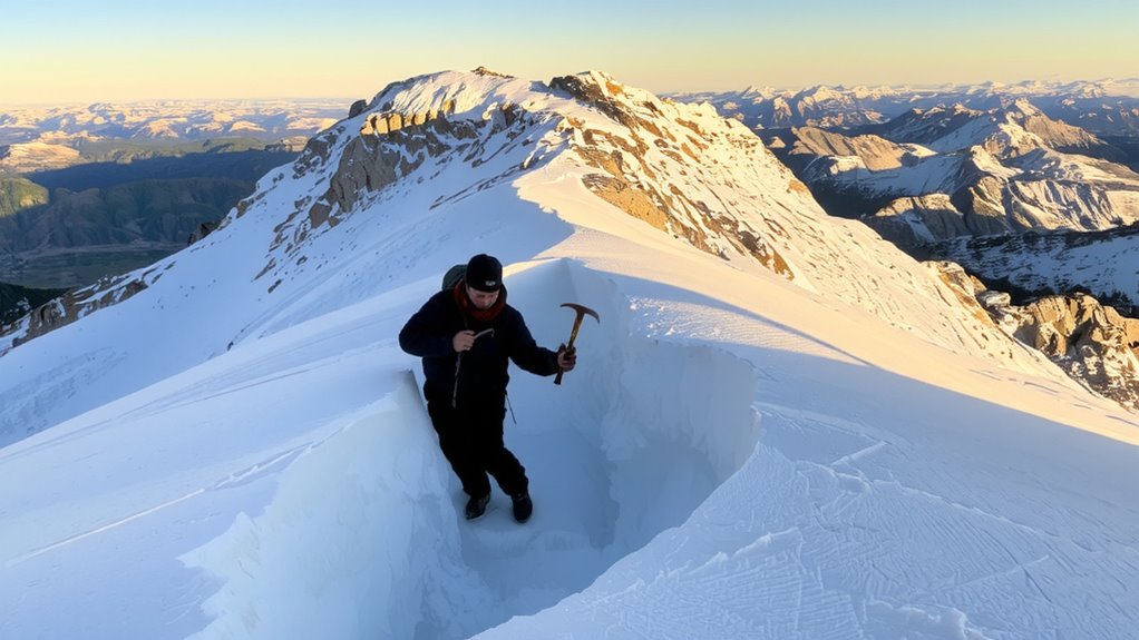 choose safe alpine terrain