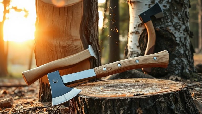 chop split camp axes
