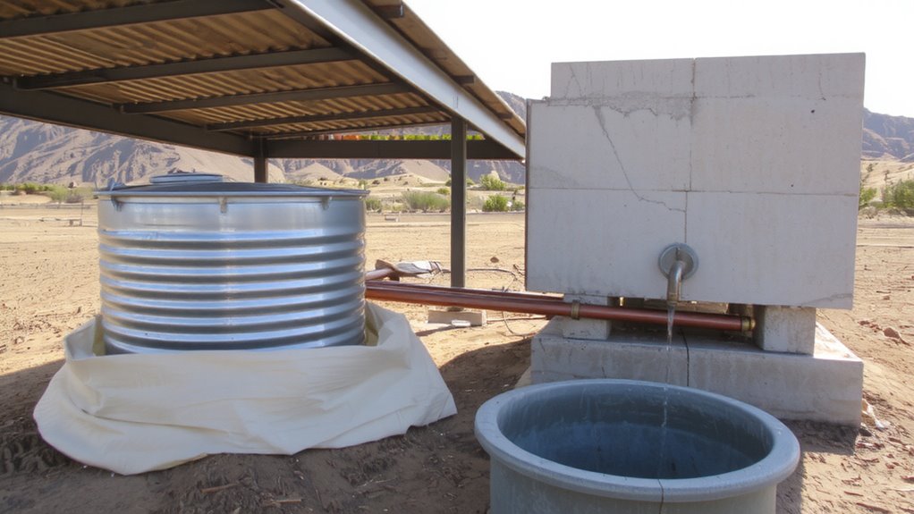 clean insulated water storage