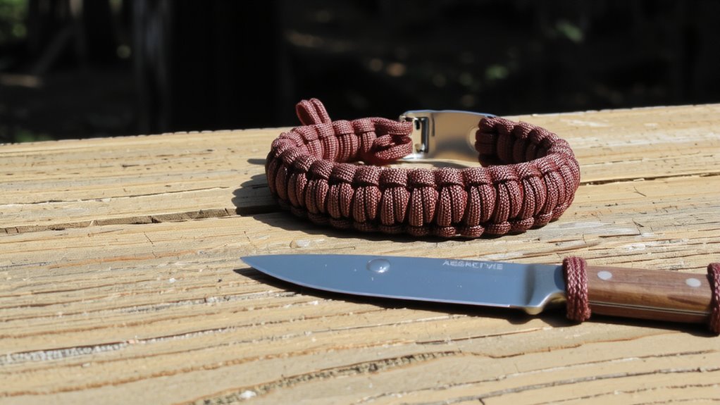 cobra weave with paracord