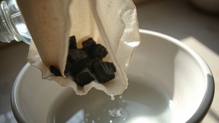 coffee filter charcoal filtration