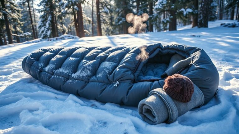 cold night sleeping bag comfort