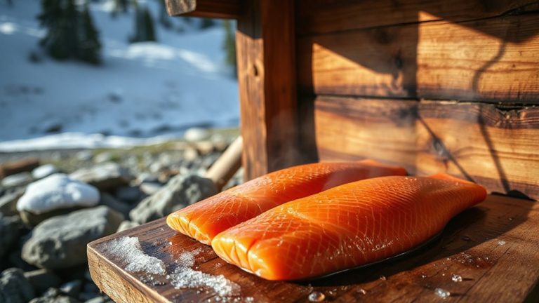 cold smoked salmon preservation