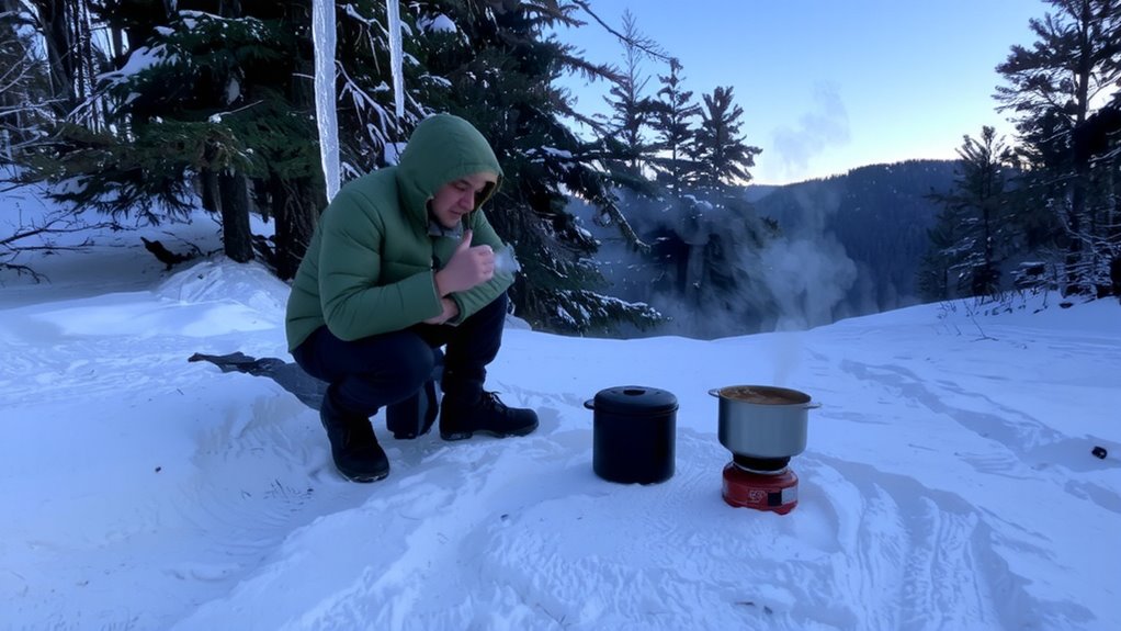 cold weather burns calories