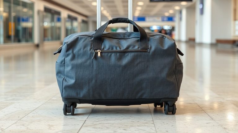 collapsible duffel bags wheels