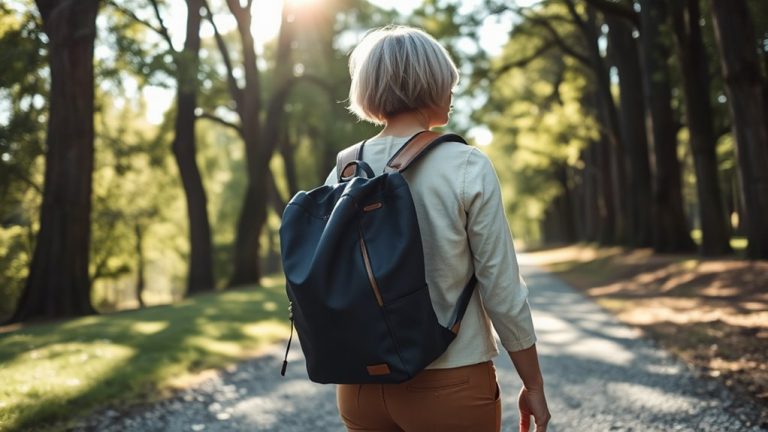 comfortable stylish backpacks for seniors