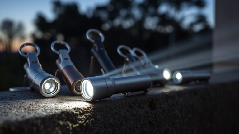 compact keychain led flashlights