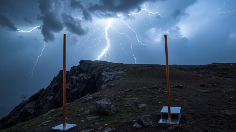 copper rod lightning diversion
