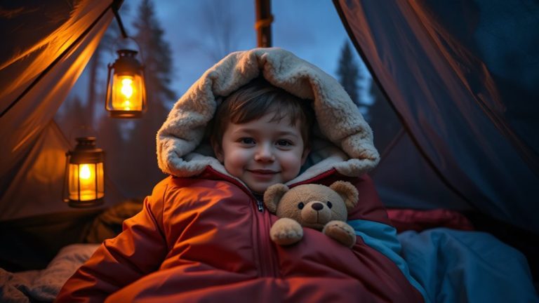 cozy kids camping sleep solutions