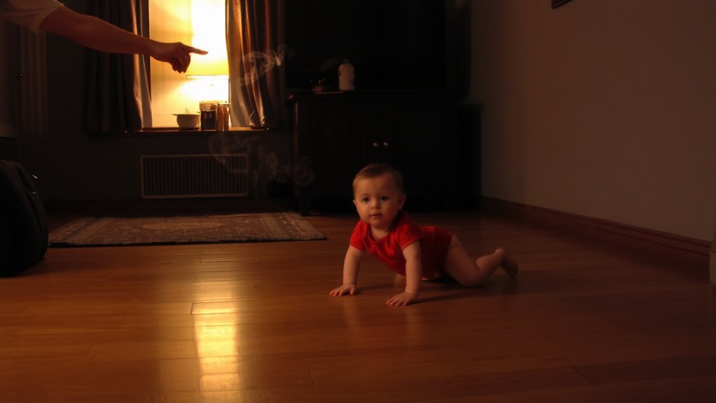 crawl low under smoke