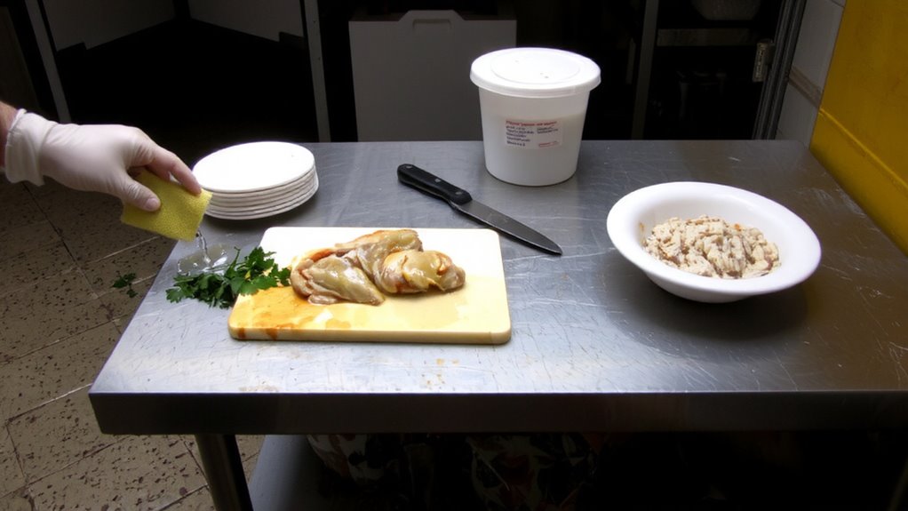 cross contamination in crisis kitchens