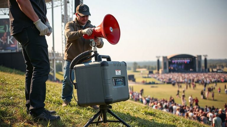 deploy portable sirens strategically