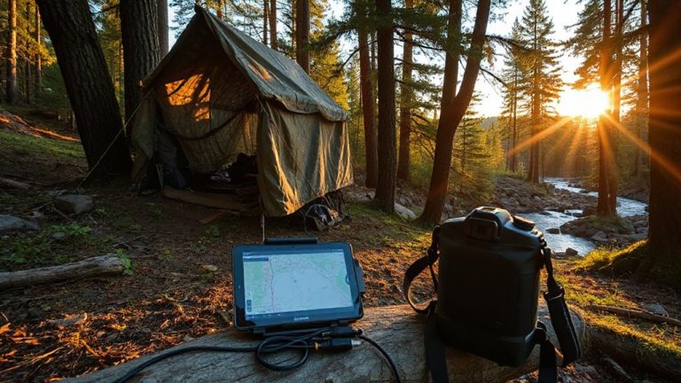 digital navigation for survival shelters